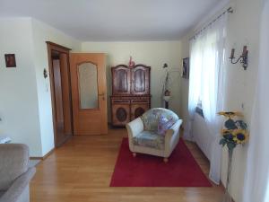 Część wypoczynkowa w obiekcie Ferienwohnung Schwarzl