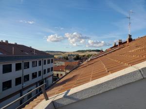 a view from the roof of a building at El Ático in Tordesillas
