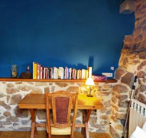 Knihovna v prázdninového domu