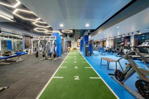 Fitness centrum a/nebo fitness zařízení v ubytování Payel Inn