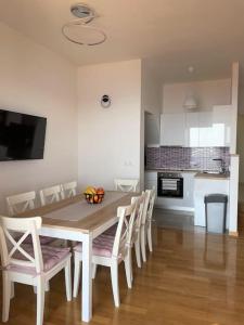 Køkken eller tekøkken på Dalmatins MillionDollar sea view