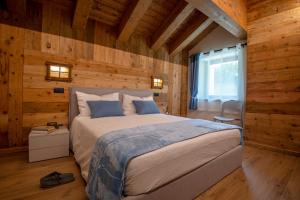 Postel nebo postele na pokoji v ubytování Maison Marcoz - Appartamenti vacanze