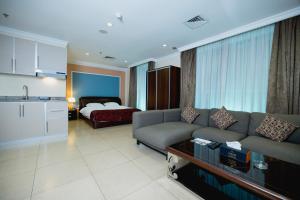 Zona d'estar a Laguna Hotel Suites