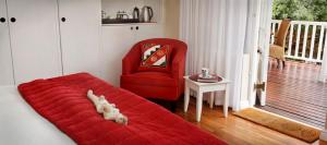 Posezení v ubytování African Breeze Guesthouse