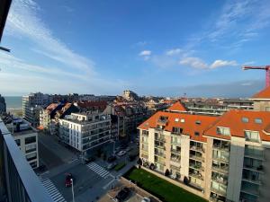 Nespecifikovaný výhled na destinaci Nieuwpoort nebo výhled na město při pohledu z apartmánu