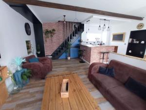 Χώρος καθιστικού στο Villa Dinah 17 Maison dans la campagne Rochelaise