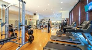 Fitness centrum a/nebo fitness zařízení v ubytování Nagoya Mansion Provide Netflix near Mall and CBD