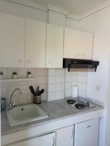 Kuchyňa alebo kuchynka v ubytovaní Estudio Sota-Piscina