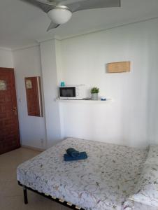 Posteľ alebo postele v izbe v ubytovaní Estudio Sota-Piscina