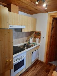 Kuchyňa alebo kuchynka v ubytovaní Landhaus Müller