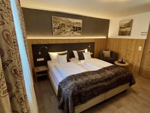 Postel nebo postele na pokoji v ubytování Haus Zangerl inkl Sommer-Karte Premium