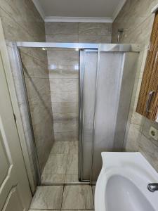 حمام في Esa Apart Hotel