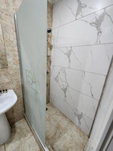 حمام في Esa Apart Hotel