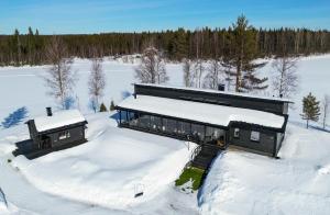 Villa Wikkelä v zimě