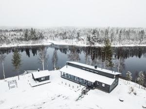 Villa Wikkelä v zimě