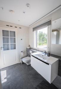 Koupelna v ubytování Villa Wikkelä