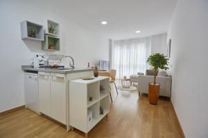 Kuchyň nebo kuchyňský kout v ubytování Canteras Suite Gran Canaria