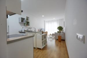 Kuchyň nebo kuchyňský kout v ubytování Canteras Suite Gran Canaria