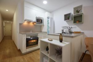 Kuchyň nebo kuchyňský kout v ubytování Canteras Suite Gran Canaria