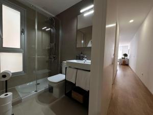 Koupelna v ubytování Canteras Suite Gran Canaria