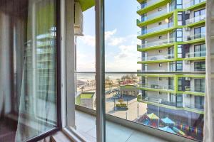 En balkon eller terrasse på Sea View by Alz