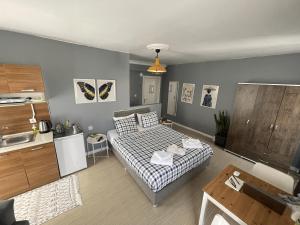 Kuchyň nebo kuchyňský kout v ubytování Flats Company - Karakoy Apartment