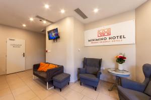 Posezení v ubytování Minimino hotel