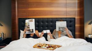 Postel nebo postele na pokoji v ubytování Hotel Zetta San Francisco