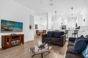 a living room with a couch and a table at Bahama Bay, Davenport, Florida Oversize 2 Br condo in Kissimmee