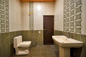 Koupelna v ubytování hotel saptarang residency panhala