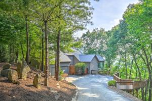 Naturlandskabet i nærheden af feriehuset