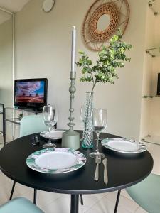 TV a/nebo společenská místnost v ubytování Just Langhe Casa Dolcetto