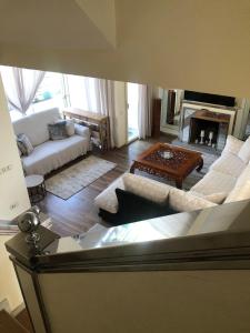 Część wypoczynkowa w obiekcie Apartment Marbella House