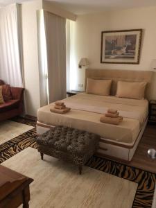 Część wypoczynkowa w obiekcie Apartment Marbella House