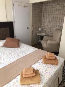 Łóżko lub łóżka w pokoju w obiekcie Apartment Marbella House