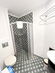 Koupelna v ubytování Mercan Otel