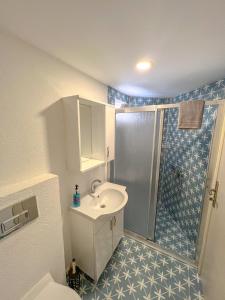 Koupelna v ubytování Mercan Otel