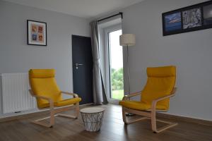 Posezení v ubytování Gîte l'éphémère