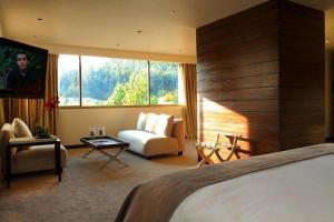 Posezení v ubytování Hotel Los Españoles Plus