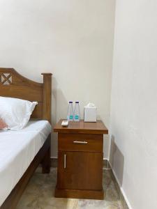 Postel nebo postele na pokoji v ubytování Lodge 87