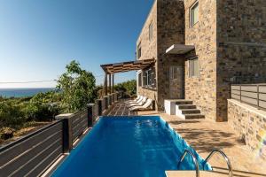 Bazén v ubytování S&O Lux Villa Sitia - Amazing View, Private Pool nebo v jeho okolí