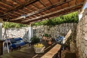 Posezení v ubytování B&b Cinque Stalle