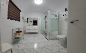 A bathroom at CASA VASCO