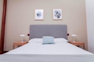Katil atau katil-katil dalam bilik di One bedroom apartment in Chueca