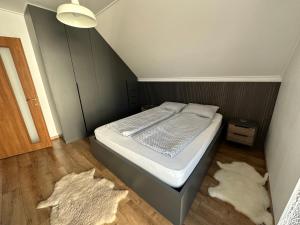 Postel nebo postele na pokoji v ubytování Bokorlak 4