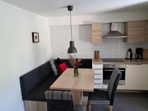 Kuchyň nebo kuchyňský kout v ubytování Apartment Walter