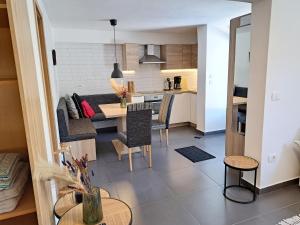 Kuchyň nebo kuchyňský kout v ubytování Apartment Walter