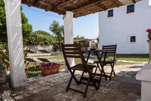 Patio nebo venkovní prostory v ubytování B&b Cinque Stalle