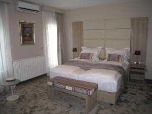 Letto o letti in una camera di Hotel VIP