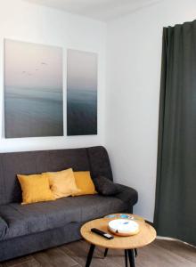 Гостиная зона в Apartman Maslina